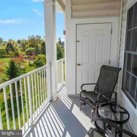 a view of balcony and patio