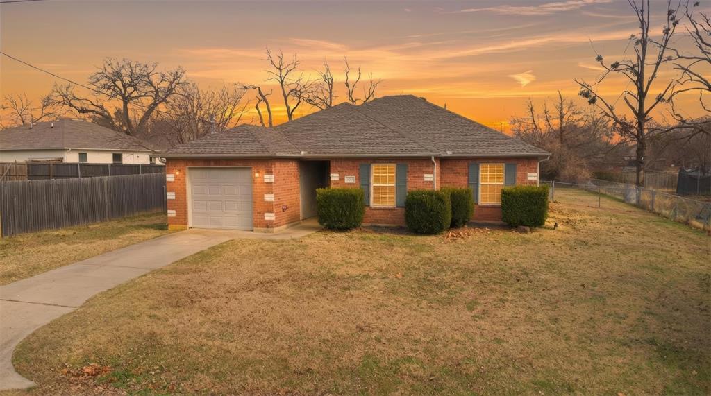 503 Caddell Street Aubrey, TX 76227 - Photo 39 of 39 front view of a house with a yard