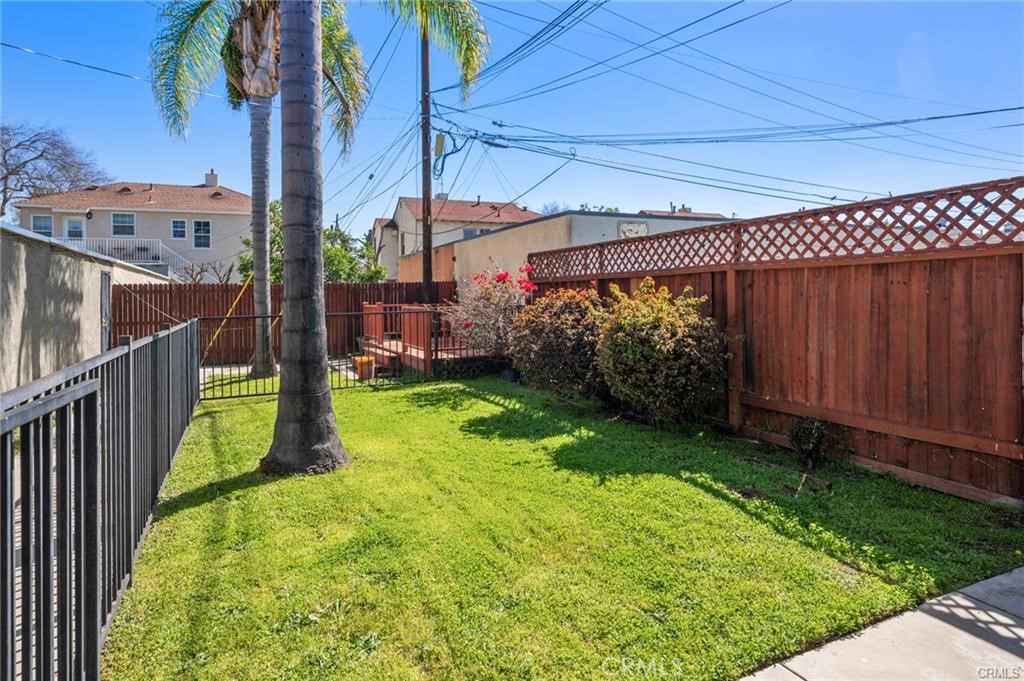 15702 Halldale Avenue Gardena, CA 90247 - Photo 22 of 25 a view of a backyard