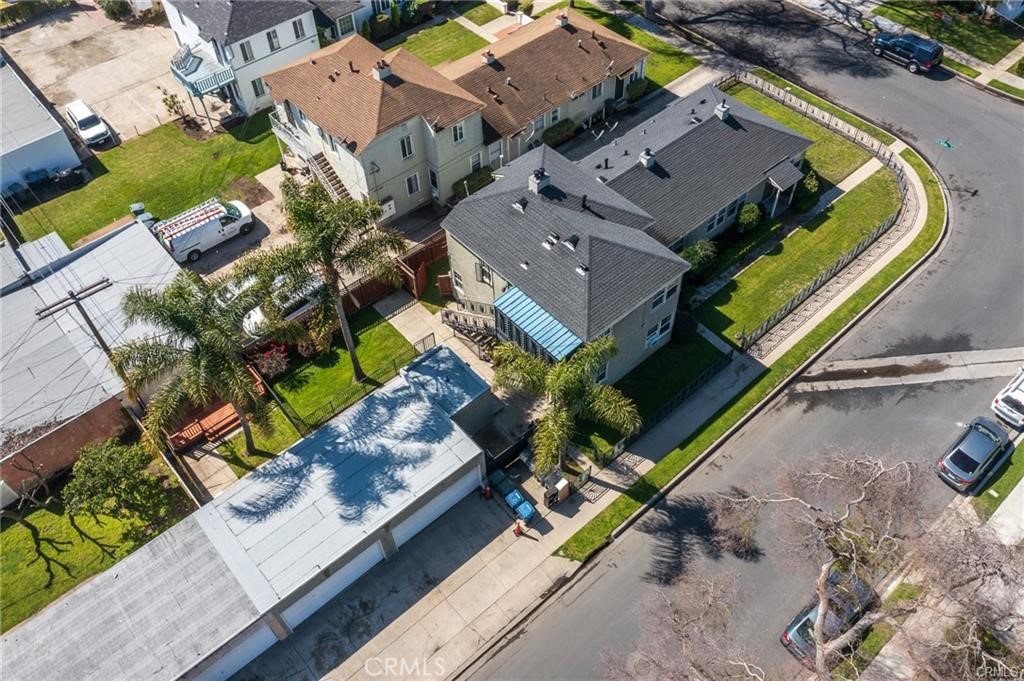 15702 Halldale Avenue Gardena, CA 90247 - Photo 25 of 25 an aerial view of a house with a swimming pool