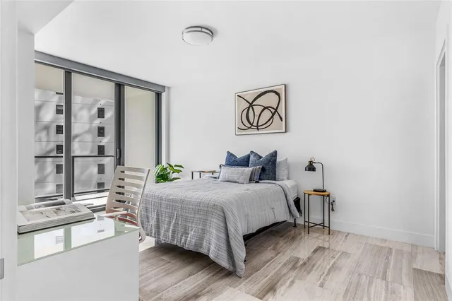 a view of kitchen and living room