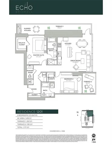 a living room with furniture gym equipment and a large window