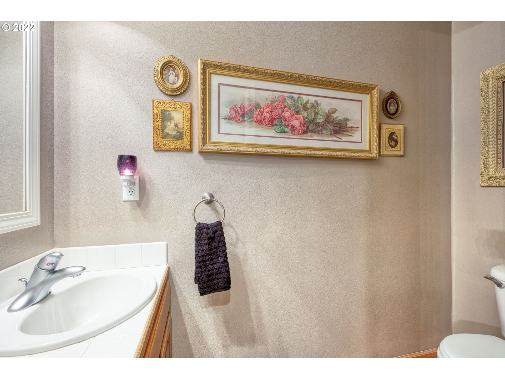581 South 72nd Street Springfield, OR 97478 - Photo 14 of 25 a bathroom with a sink and a mirror