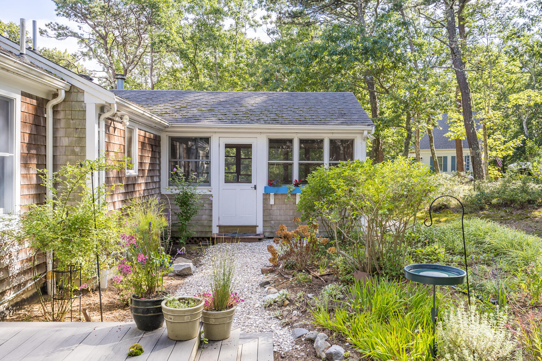 50 Slow Turtle Way Wellfleet, MA 02667 - Photo 13 of 37 a front view of a house with garden