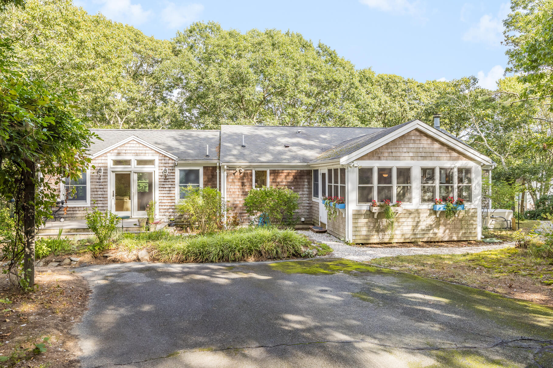 50 Slow Turtle Way Wellfleet, MA 02667 - Photo 14 of 37 a front view of house with yard