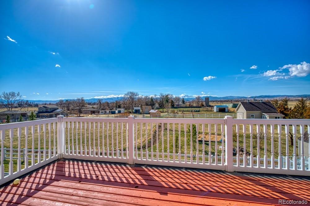 8283 Hygiene Road Longmont, CO 80503 - Photo 18 of 27 a view of a roof deck