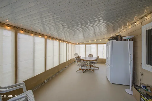 a very nice looking room with a large window