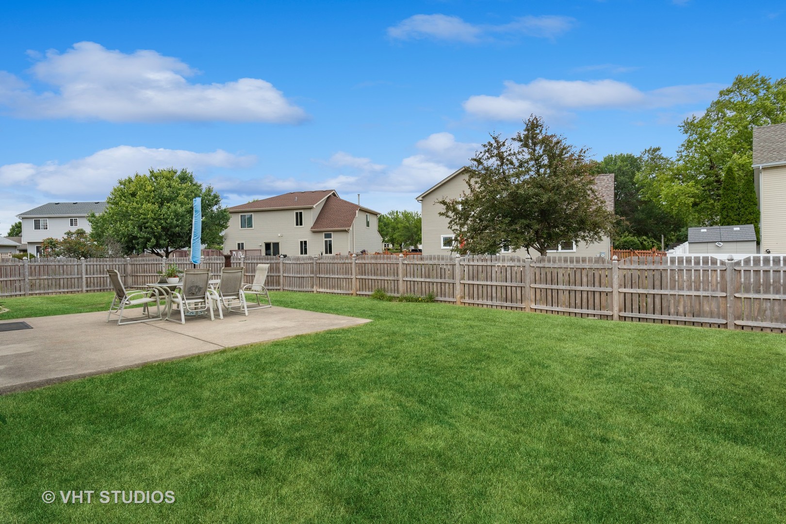 946 Premrose Court Romeoville, IL 60446 - Photo 21 of 25 a view of a garden with a slide