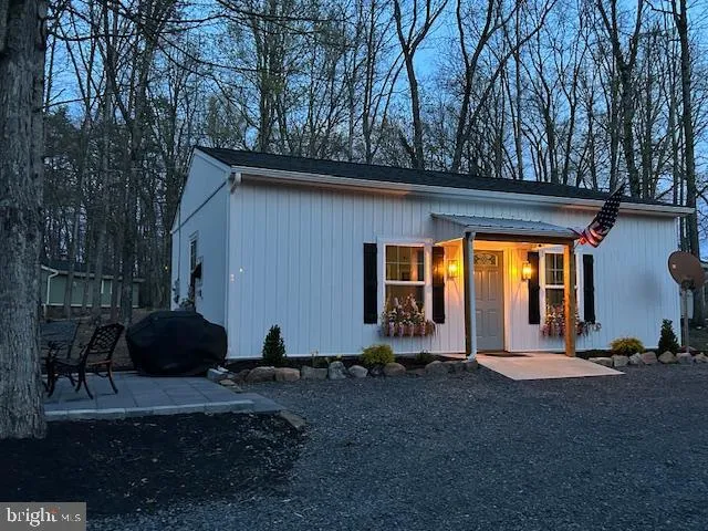 a view of swimming pool with a yard