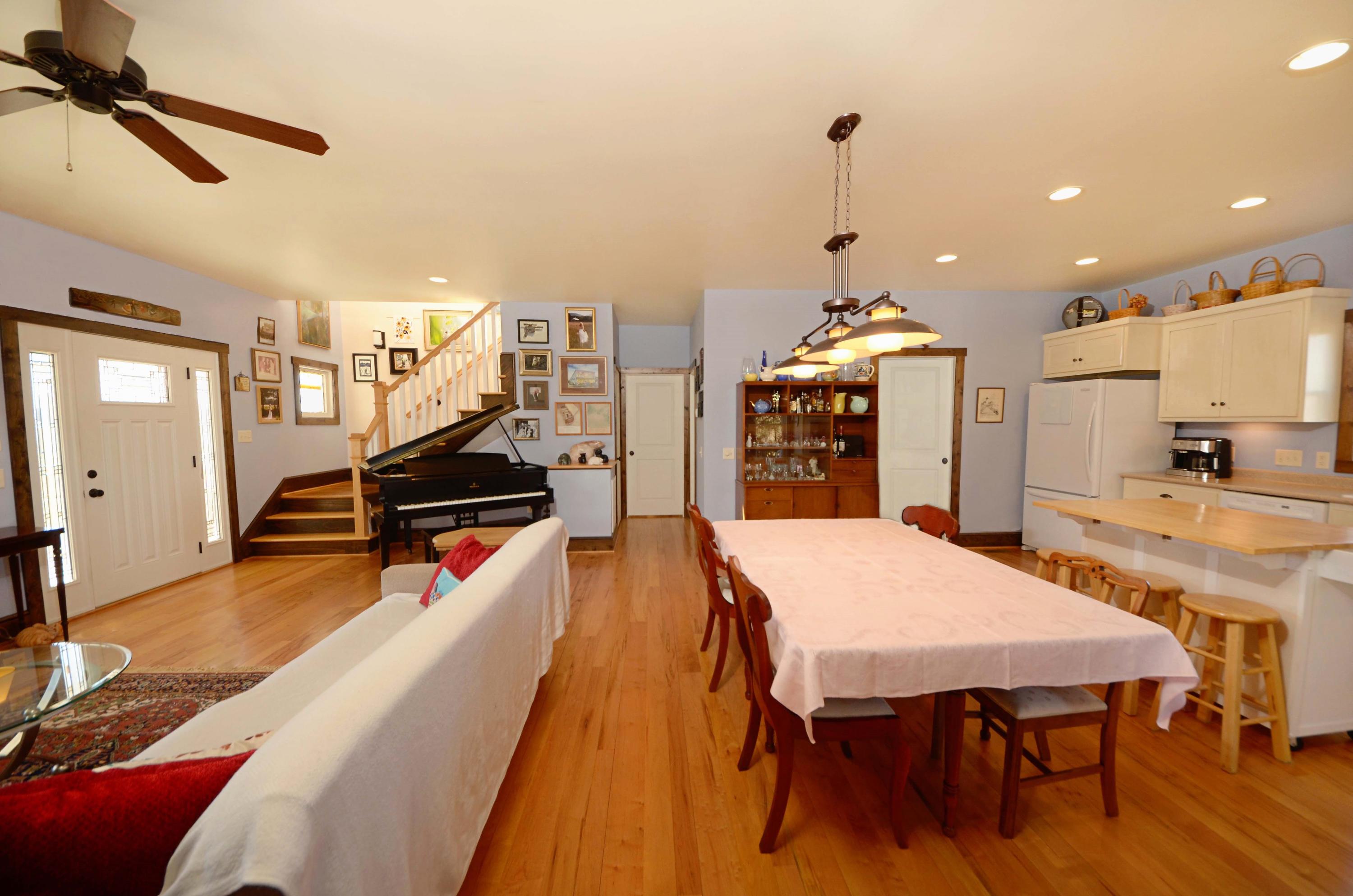 657 Poor Farm Road Southeast Floyd, VA 24091 - Photo 20 of 40 a large kitchen with a table and chairs
