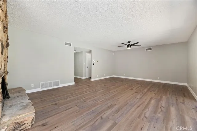 wooden floor in an empty room
