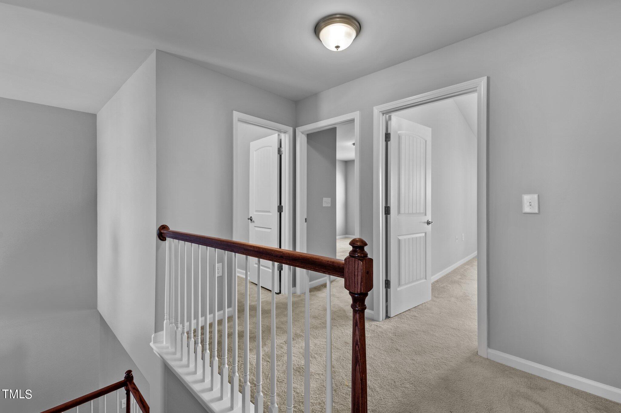 1033 Mirbeck Lane Durham, NC 27713 - Photo 19 of 37 a view of a hallway