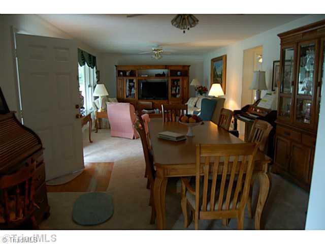 6023 Monnett Road Julian, NC 27283 - Photo 9 of 16 Dining Room.