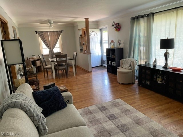 28634 Forest Road Willowick, OH 44095 - Photo 11 of 39 Open-concept living space featuring wood-finish flooring throughout
