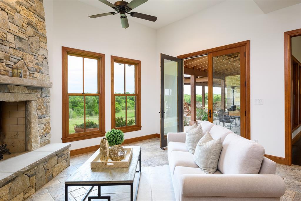 11503 East Rocky Creek Road Crowley, TX 76036 - Photo 13 of 40 a living room with furniture and a large window