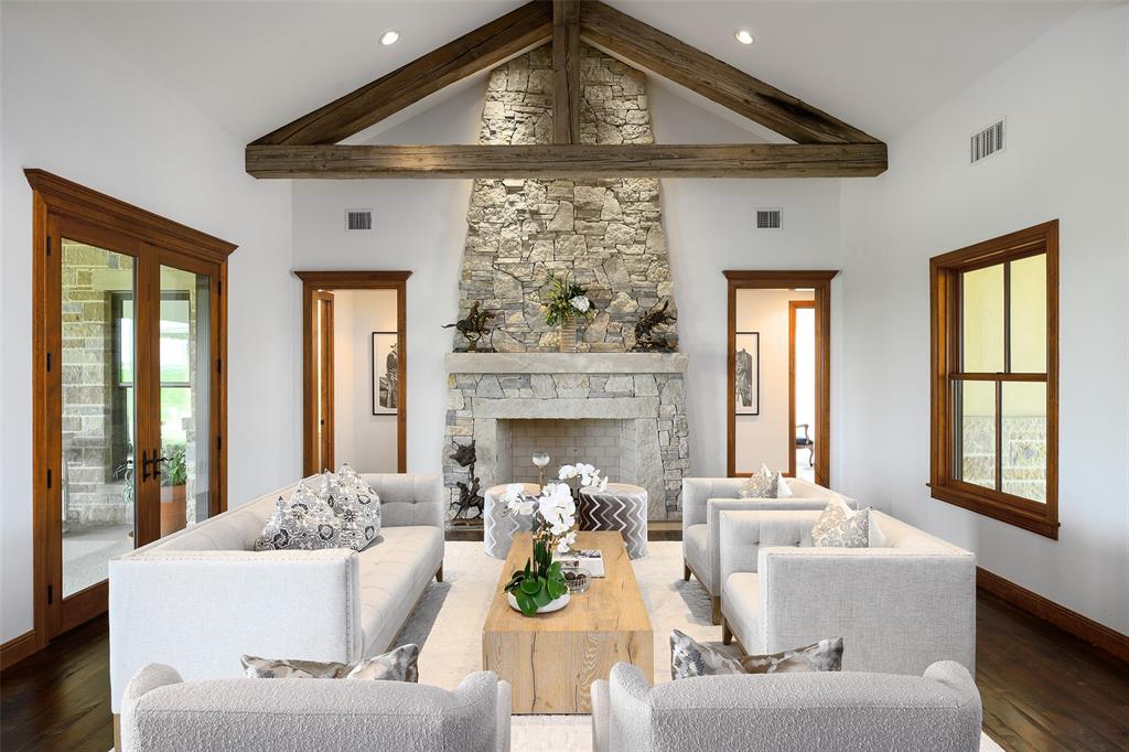 11503 East Rocky Creek Road Crowley, TX 76036 - Photo 8 of 40 a living room with furniture and a large window