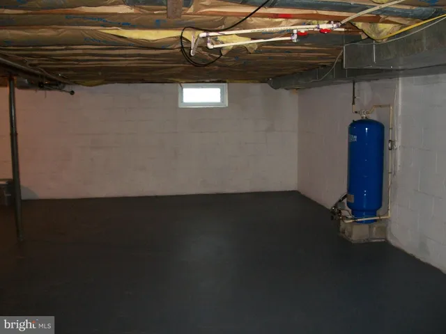 a view of storage and utility room