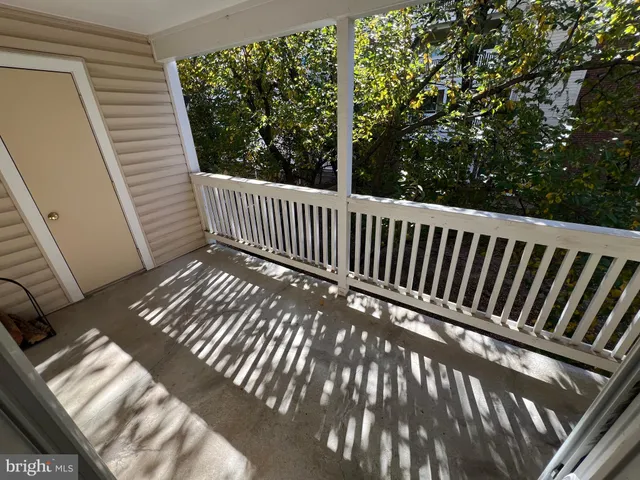 a view of outdoor space with deck having patio