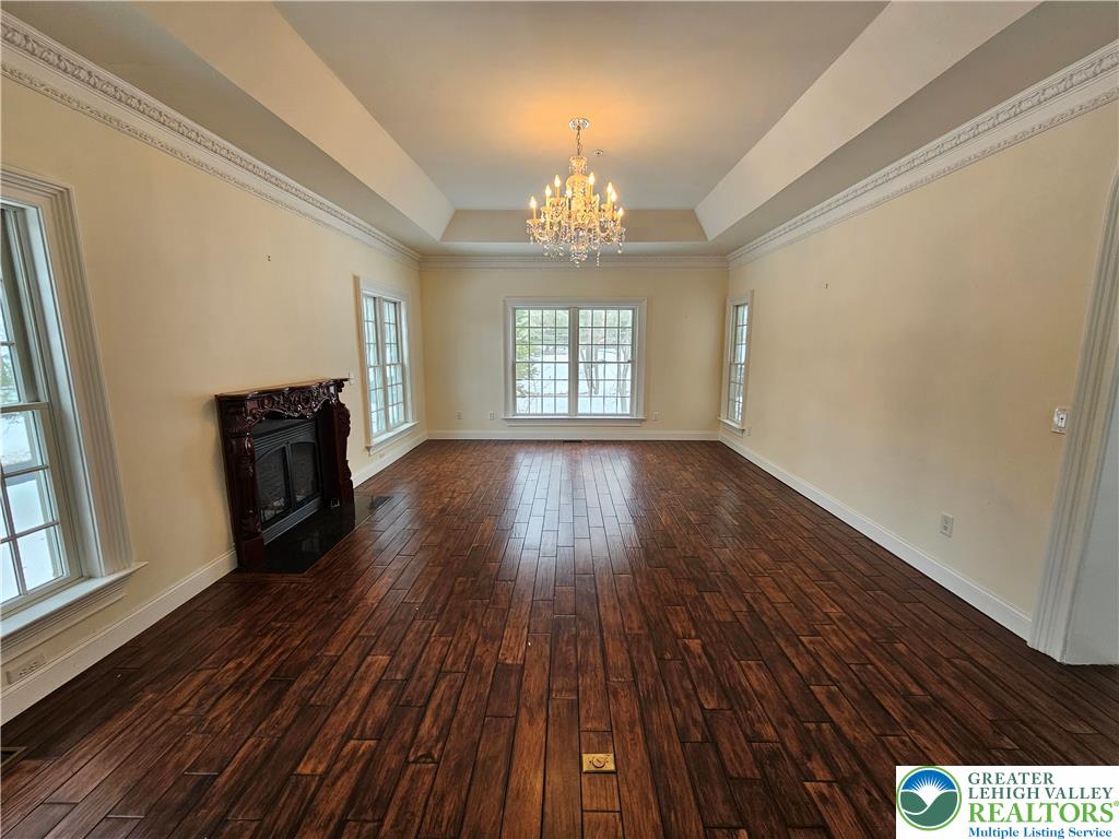 1 Dunminning Road Newtown Square, PA 19073 - Photo 4 of 30 wooden floor in an empty room with a window