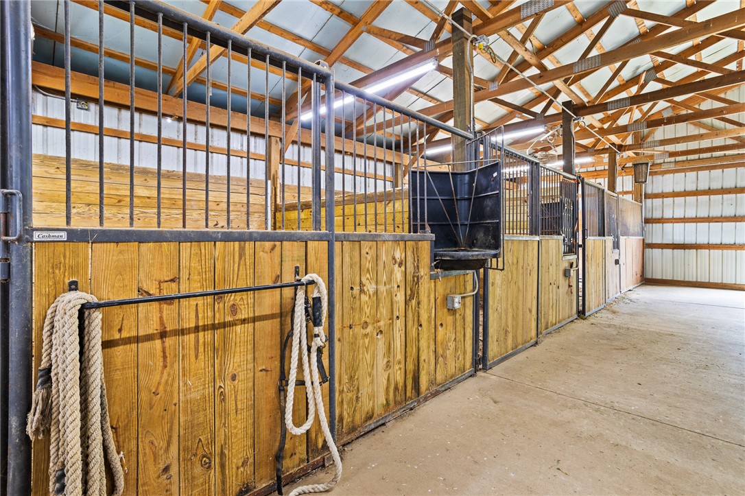 4222 Ramsey Road Springfield, OH 45502 - Photo 79 of 79 Well-appointed stables provide comfort and security for horses.