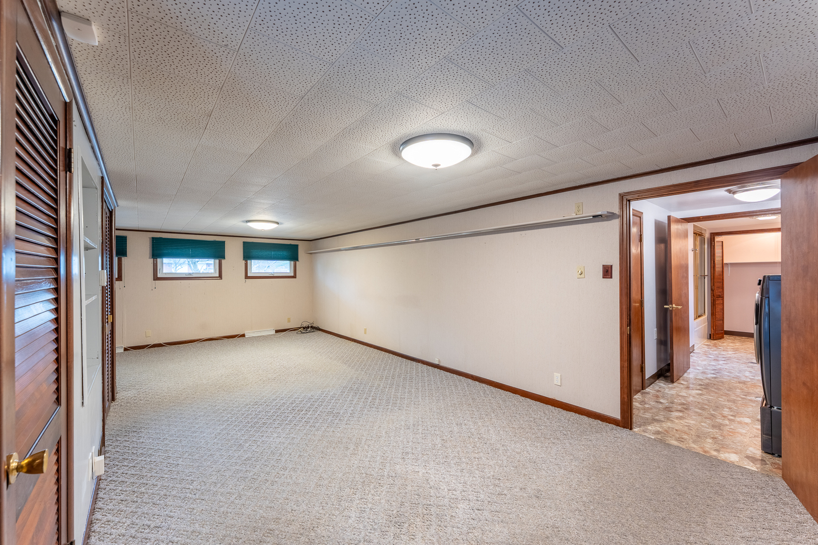 212 Kane Drive Herrin, IL 62948 - Photo 29 of 44 an empty room with windows and closet