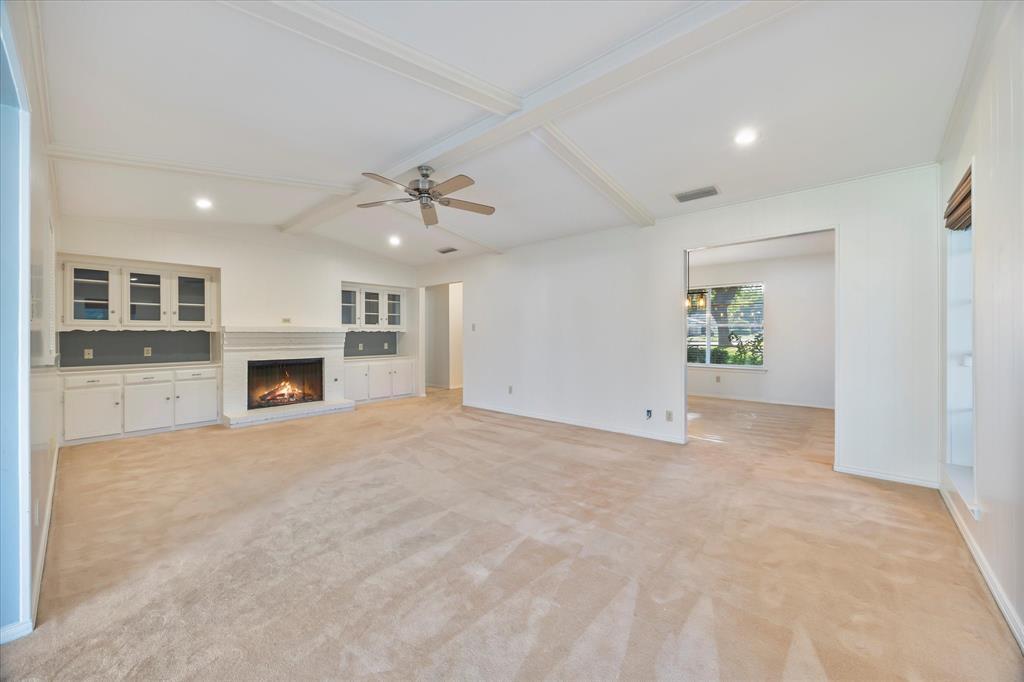 2733 Biloxi Lane Mesquite, TX 75150 - Photo 6 of 28 a view of an empty room with a fireplace