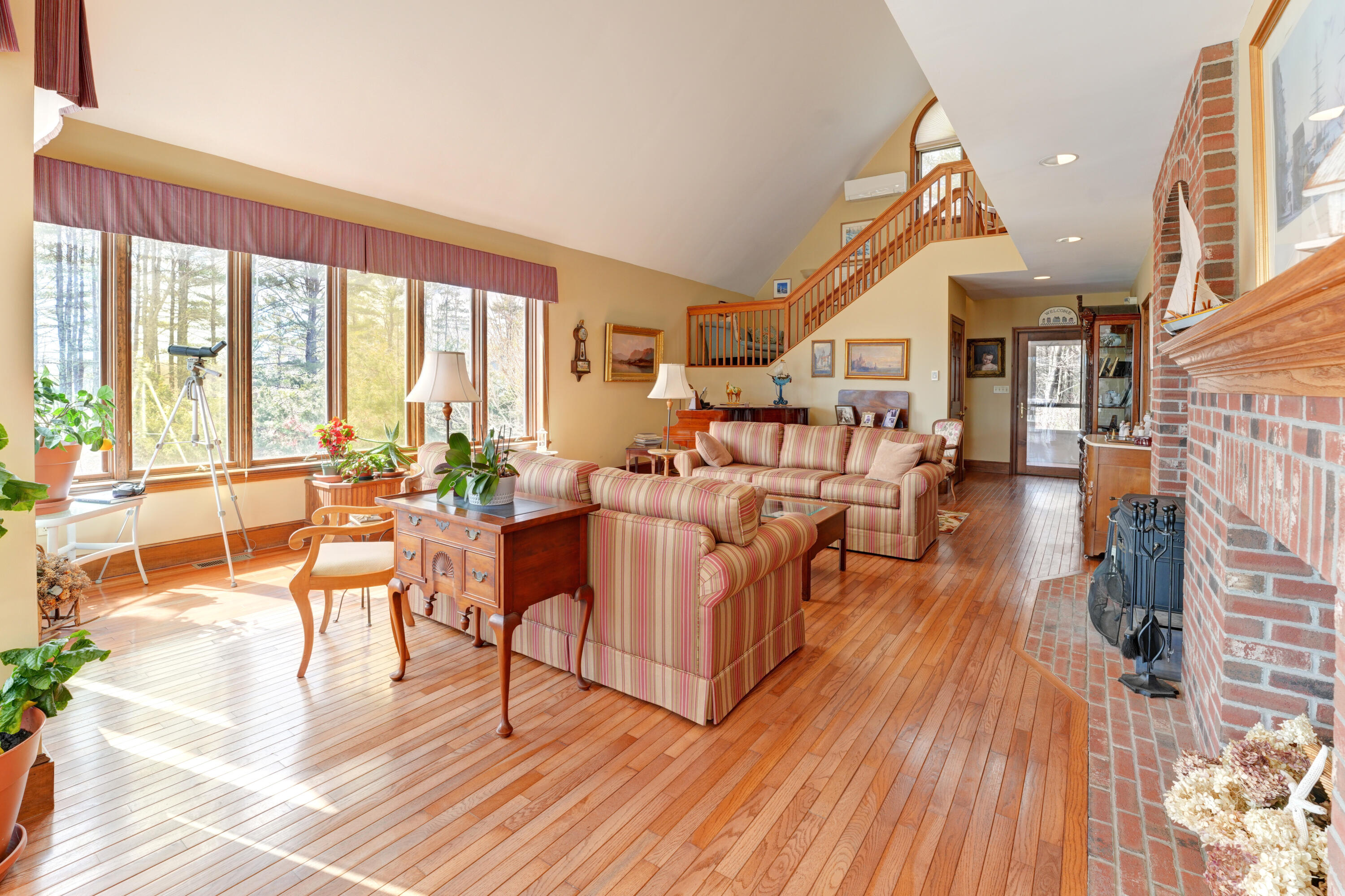 189 Mills Road Kennebunkport, ME 04046 - Photo 15 of 85 Space for piano by the stairs