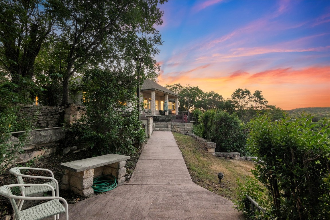 18408 West Rim Drive Jonestown, TX 78645 - Photo 25 of 30 a view of a yard and patio