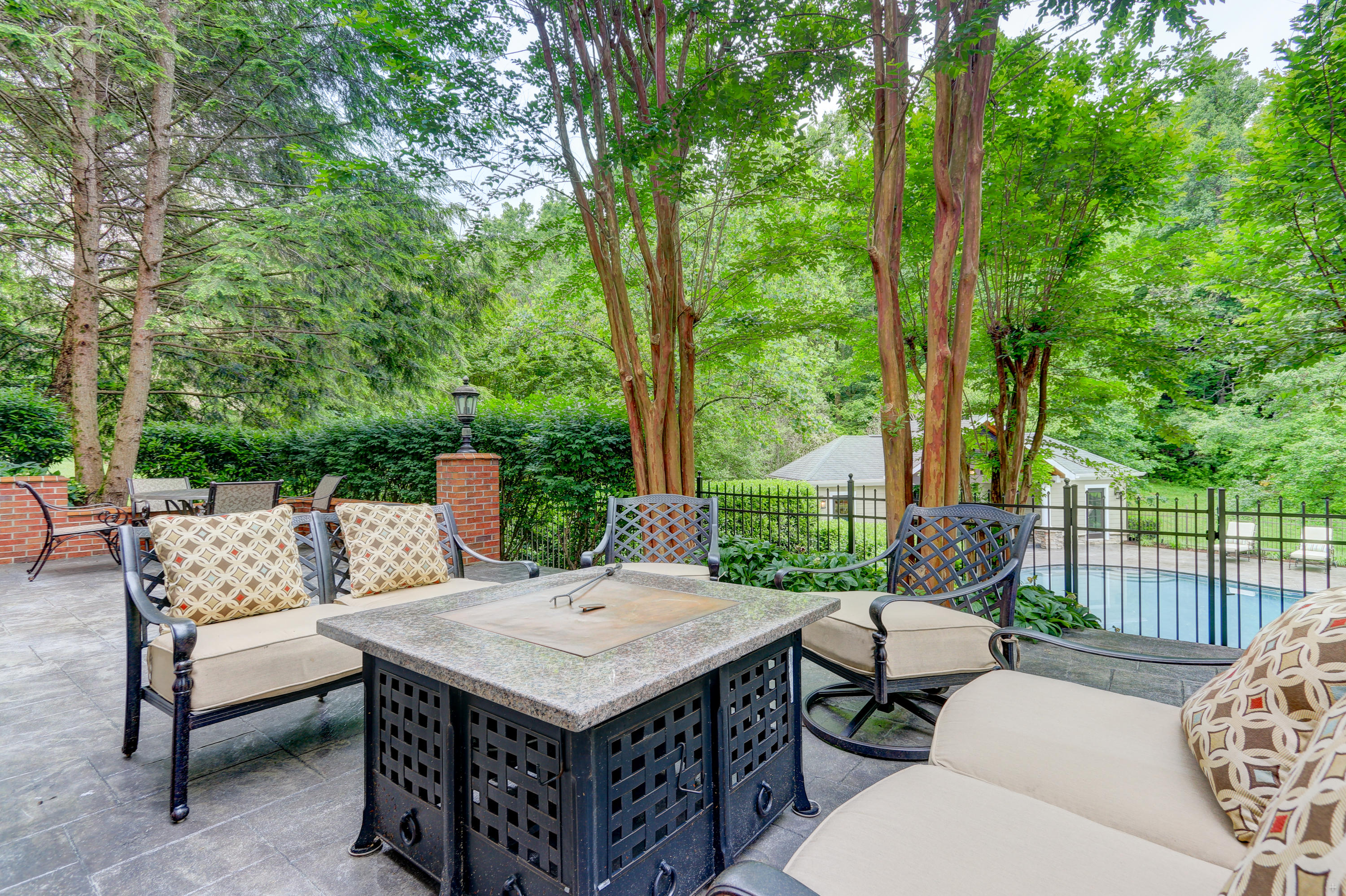 16 Rivers Run Boulevard Oak Ridge, TN 37830 - Photo 32 of 38 Lower Level Patio overlooking pool and p