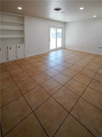 a view of empty room