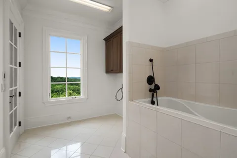 a view of a livingroom with wooden floor