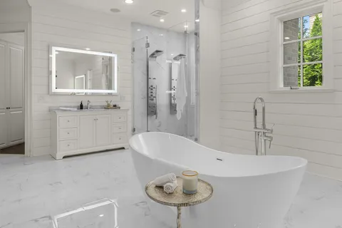 a view of outdoor space with seating area and furniture