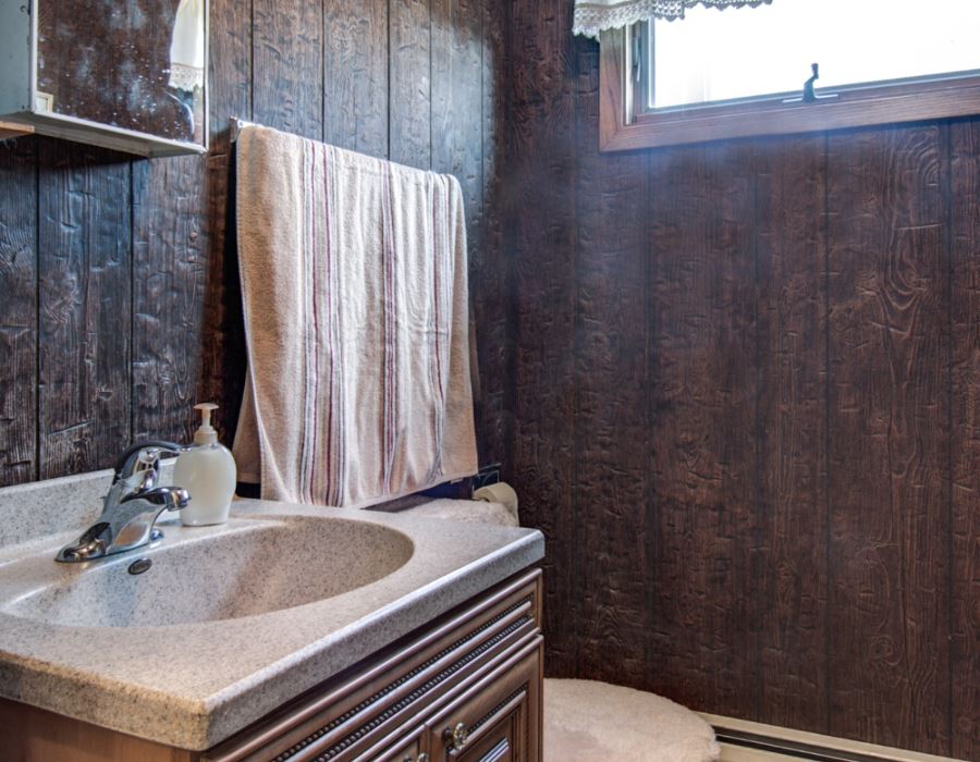 14851 Freeport Road Durand, IL 61024 - Photo 12 of 25 a bathroom with a sink and a vanity