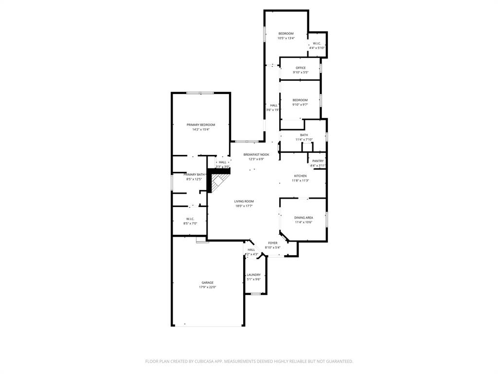 8208 Riversprings Drive Fort Worth, TX 76053 - Photo 26 of 26 a picture of a floor plan