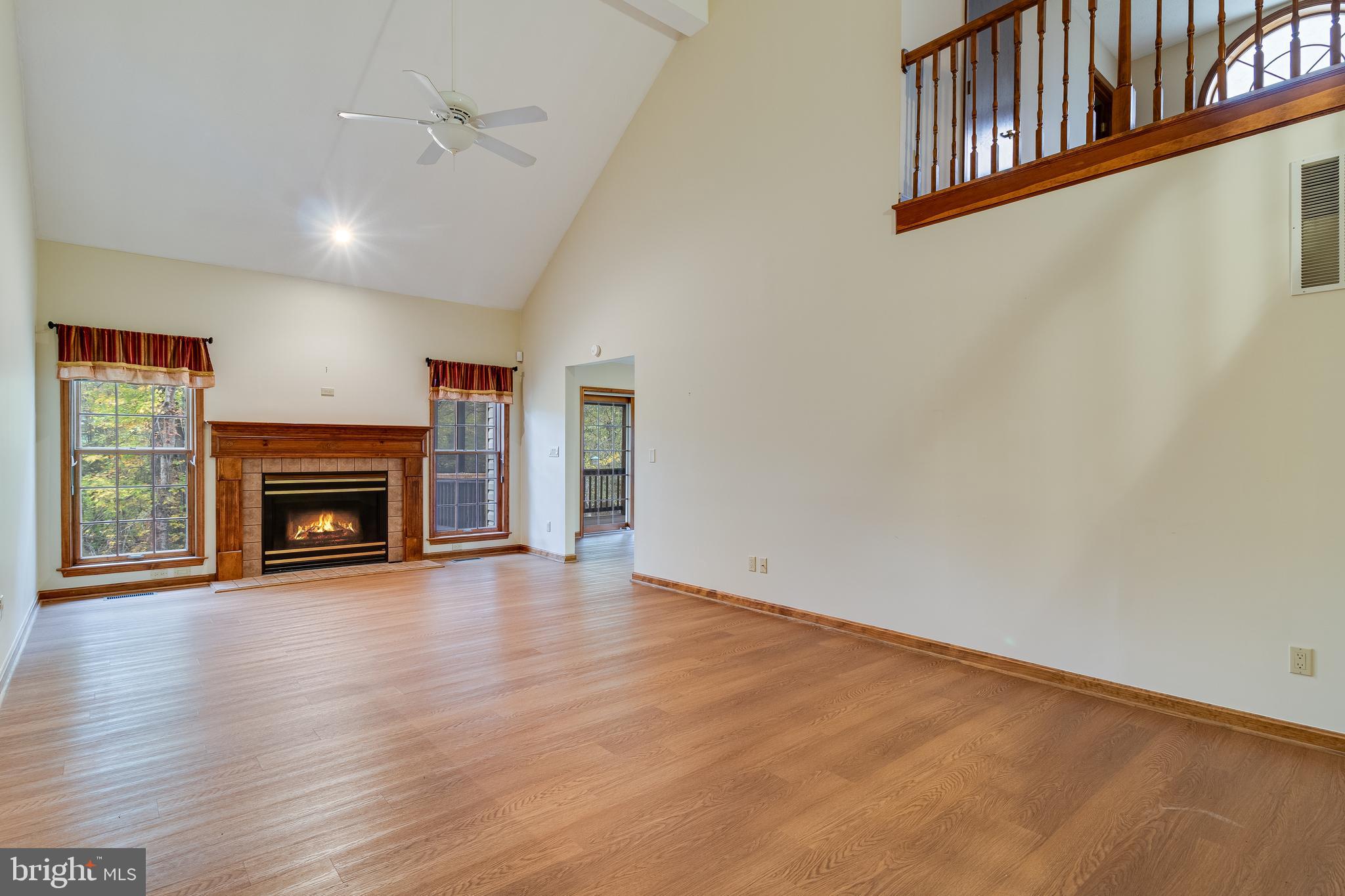 44087 Granite Way California, MD 20619 - Photo 6 of 49 Vaulted Ceiling Family Room w/ Fireplace