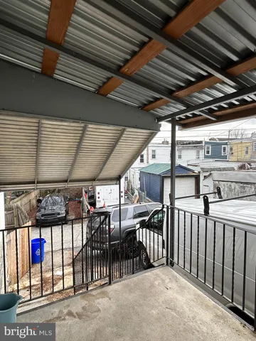 a backyard of a house