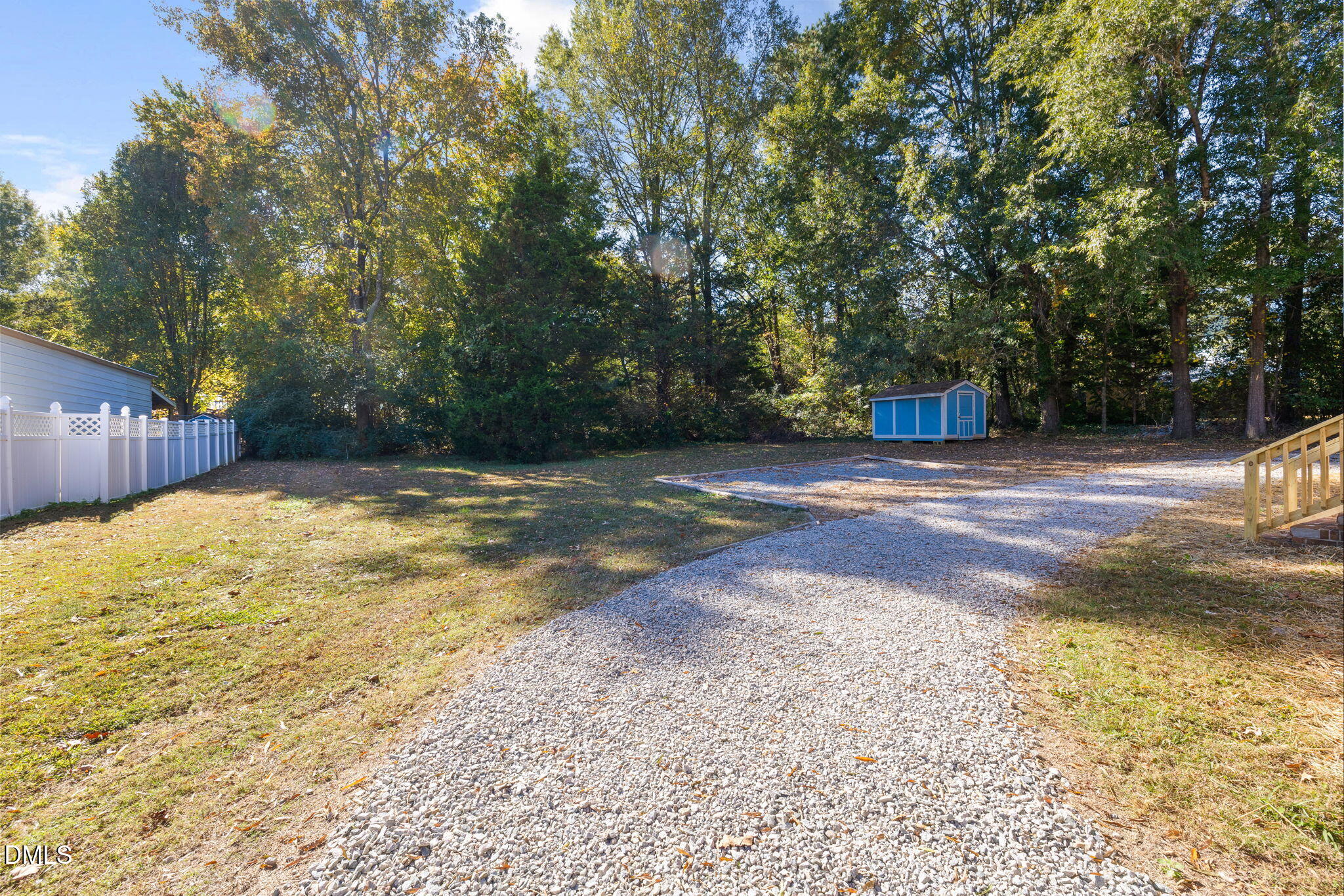 512 East Branch Street Spring Hope, NC 27882 - Photo 30 of 30 a view of a backyard with large trees