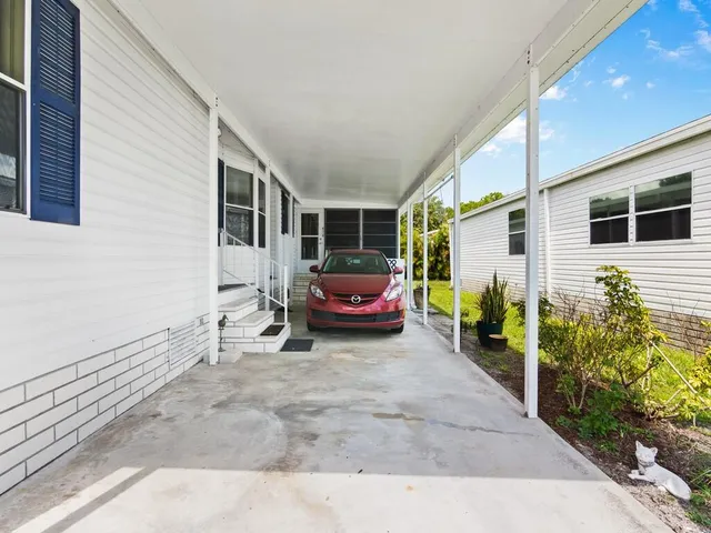 a house view with a outdoor space