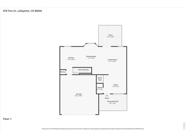 $599,000 | 870 Pan Court, Lafayette, CO 80026