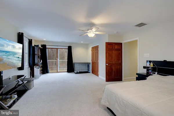 a view of an ocean and beach