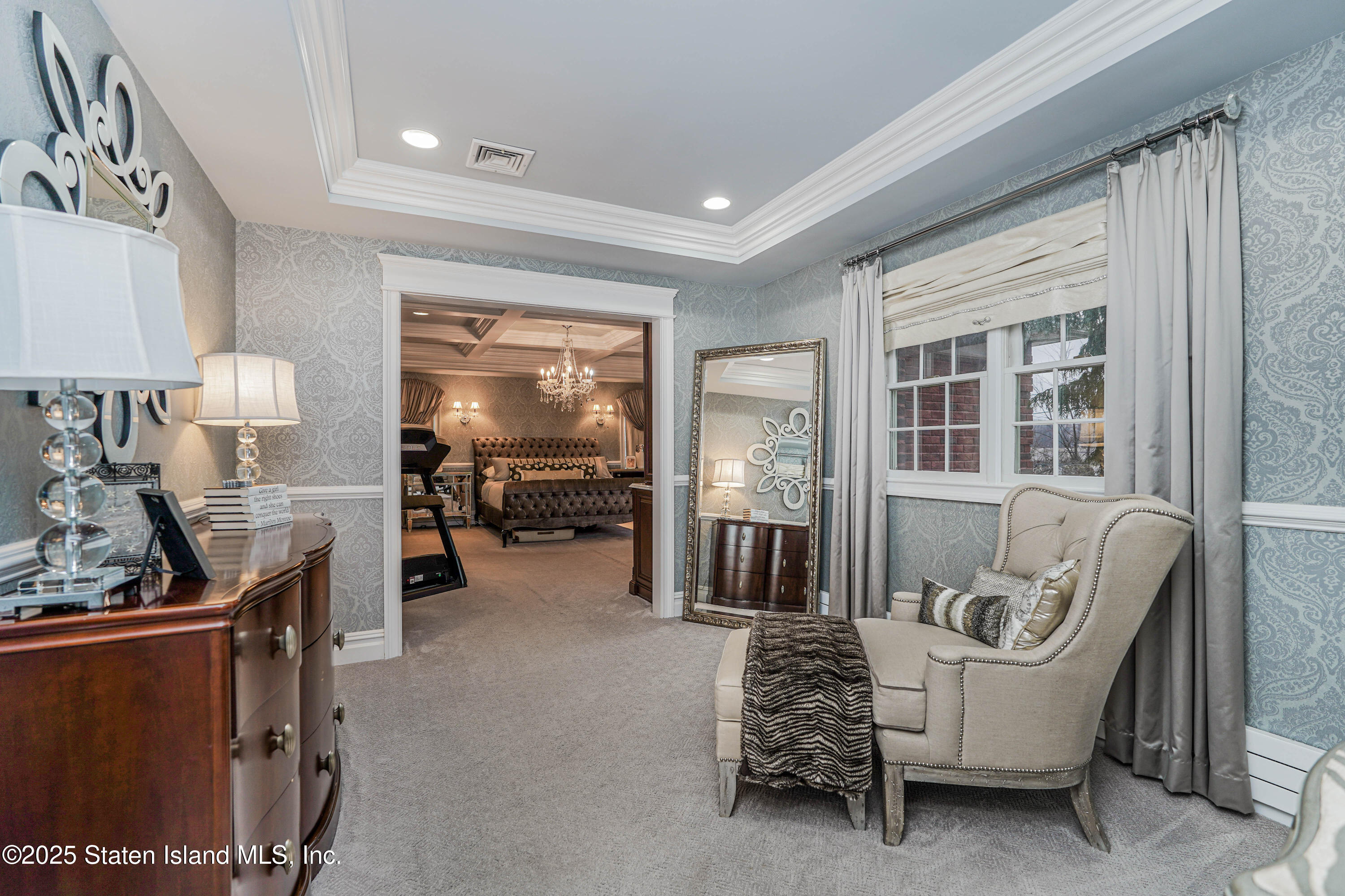 62 Ruxton Avenue Staten Island, NY 10312 - Photo 31 of 71 a living room with furniture and a large window