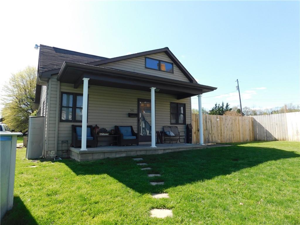 543 North Main Street Masontown, PA 15461 - Photo 2 of 32 a backyard of a house with yard and outdoor seating