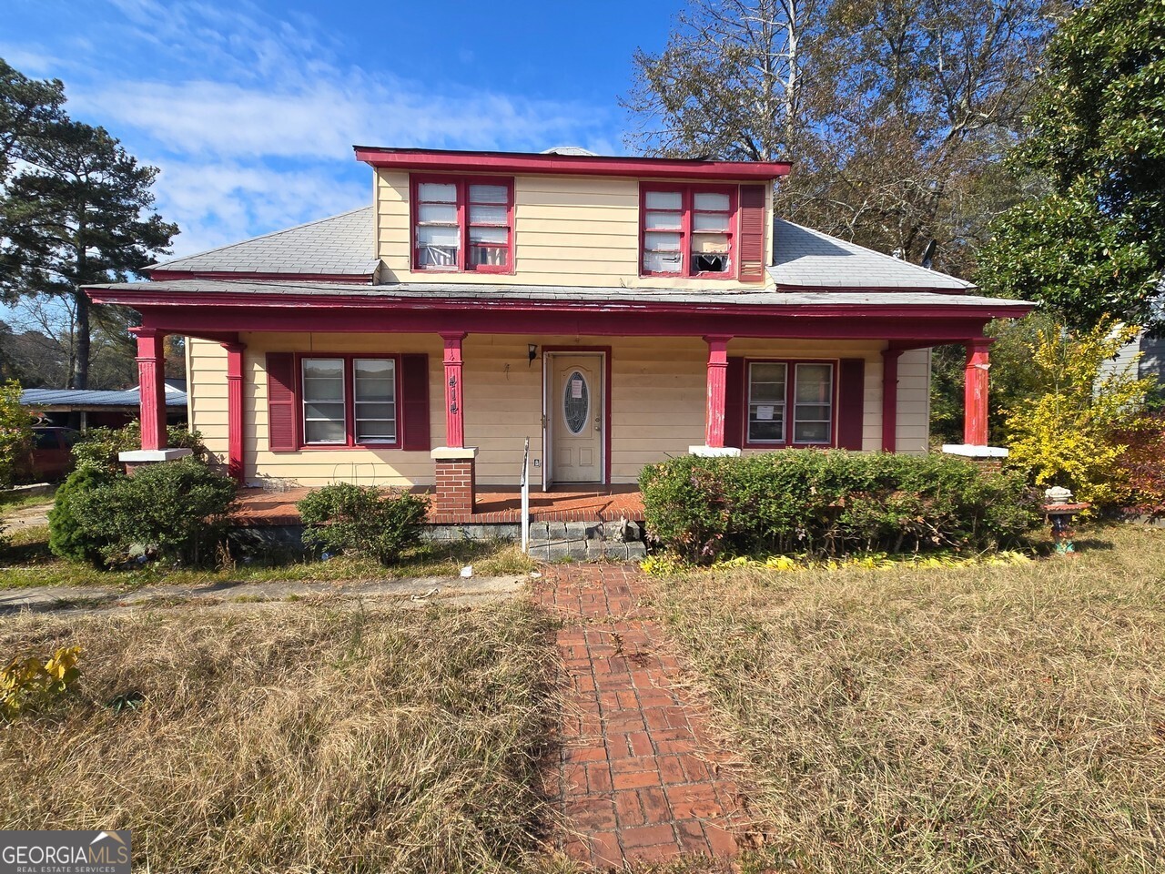 414 Wedowee Street Bowdon, GA 30108 - Photo 22 of 23 a house that has a lot of windows in it