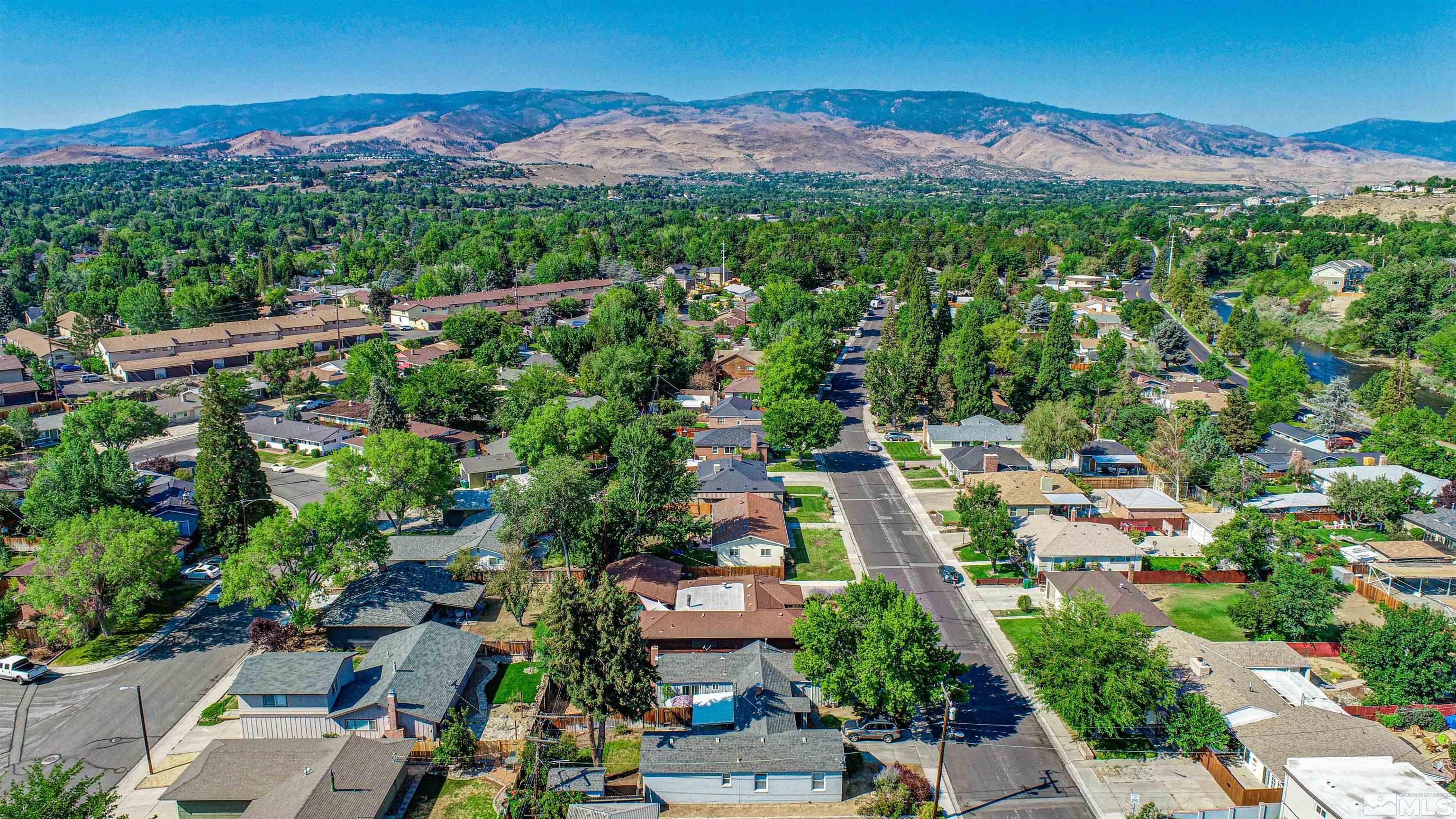 2160 Riviera Street Reno, NV 89509 - Photo 30 of 40 an aerial view of residential houses with outdoor space