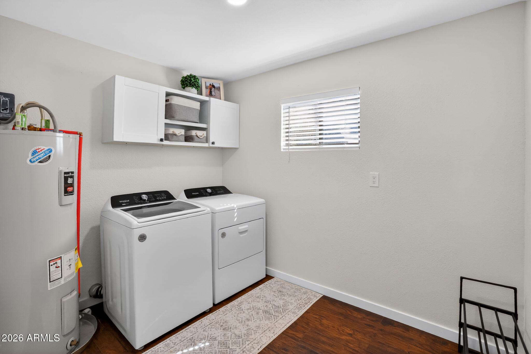17160 Deer Run Road Munds Park, AZ 86017 - Photo 28 of 31 a view of utility room with washer and dryer