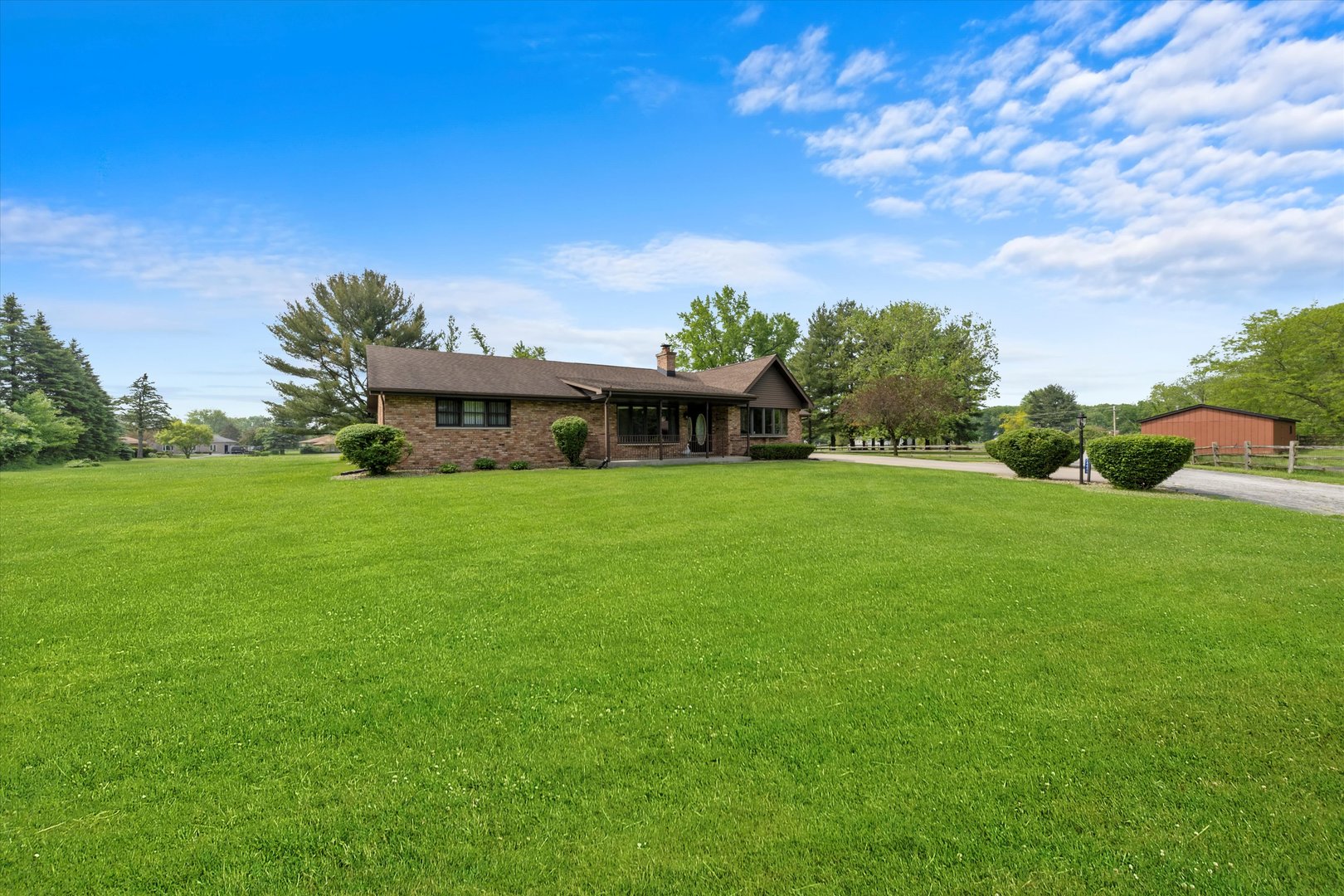24449 South Klemme Road Crete, IL 60417 - Photo 19 of 21 a view of a house with a big yard