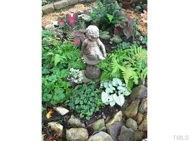1314 Bill Poole Road Rougemont, NC 27572 - Photo 22 of 22 One aspect of this enchanted garden area.... Yard