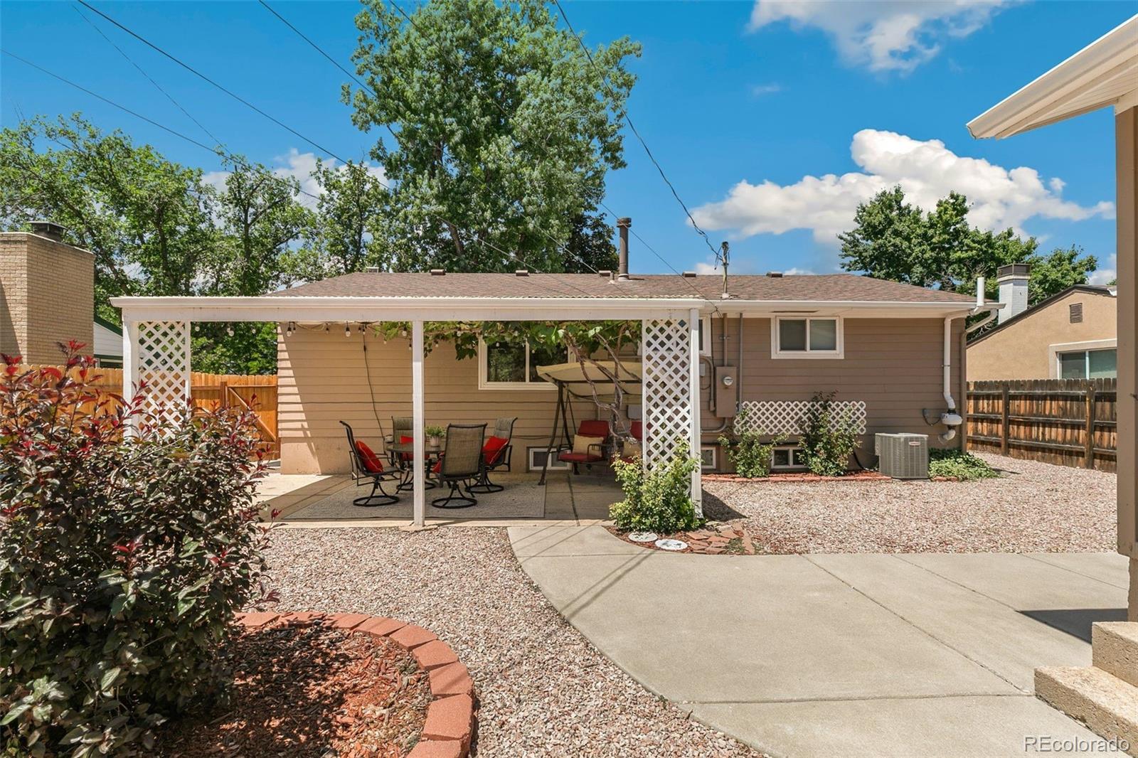 2023 Winston Road Colorado Springs, CO 80909 - Photo 35 of 39 front view of a house with a patio