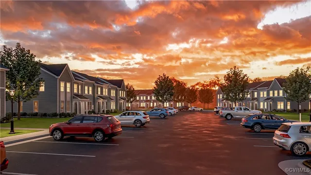 a car parked on the side of a street