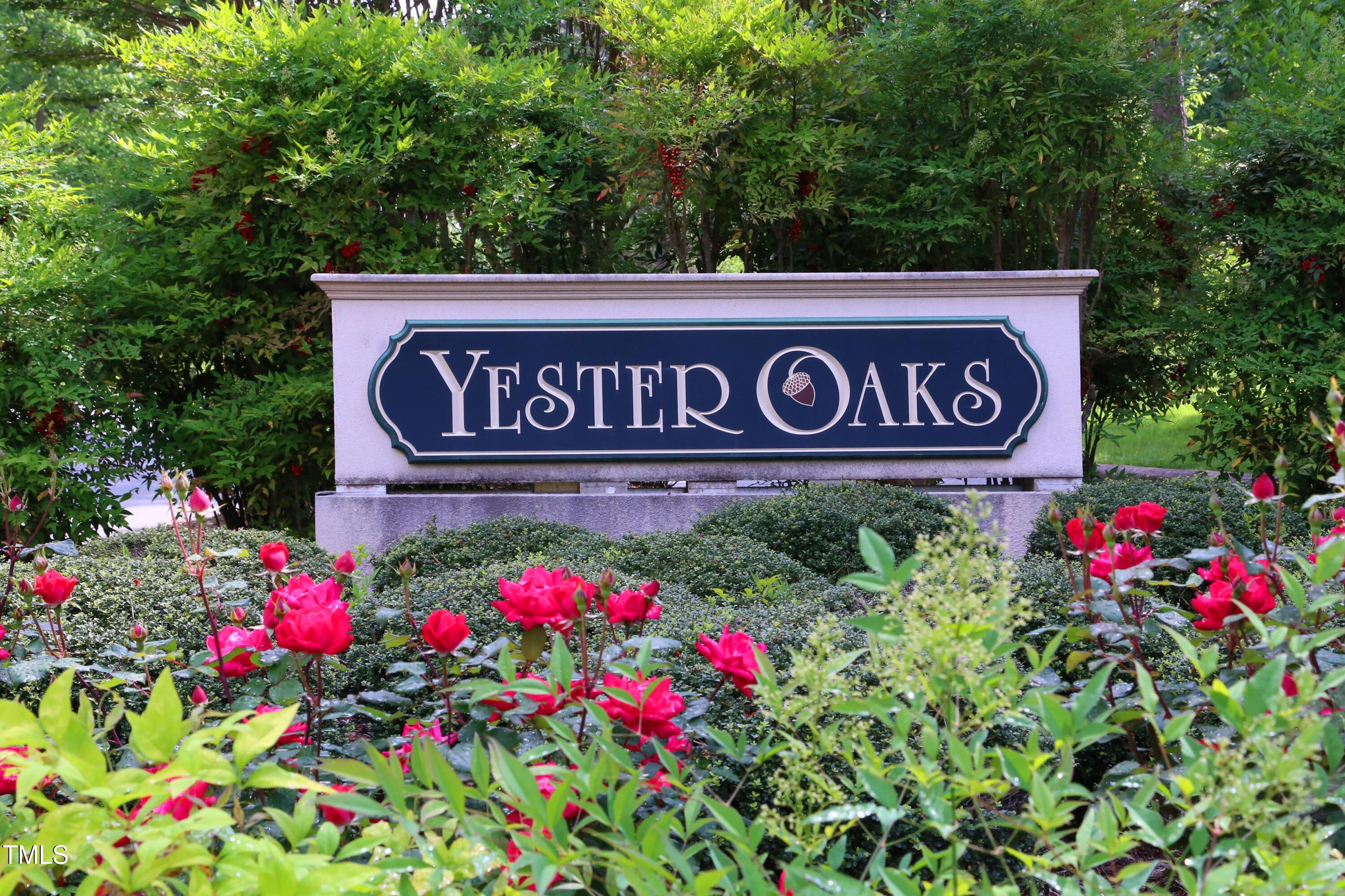 716 Red Forest Trail Raleigh, NC 27615 - Photo 21 of 23 YesterOaksSign